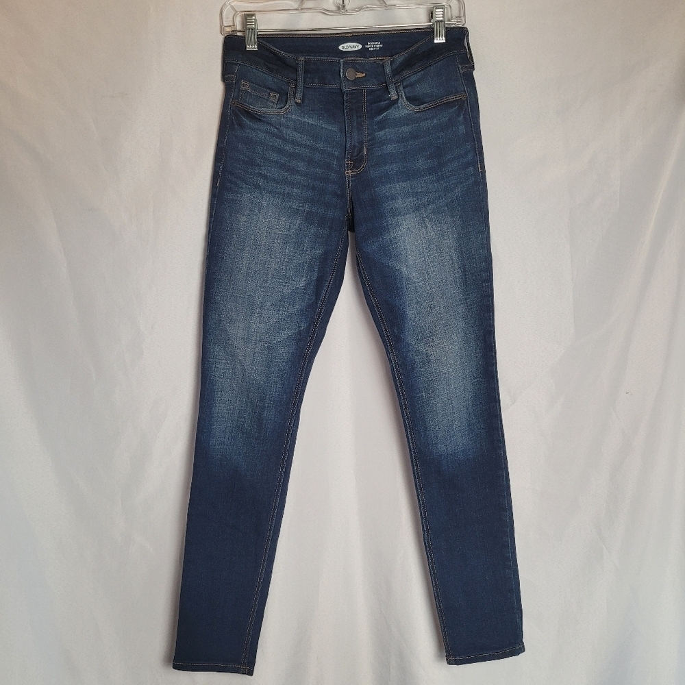Old Navy Rockstar Super Skinny Mid Rise Jeans Women's Size 4